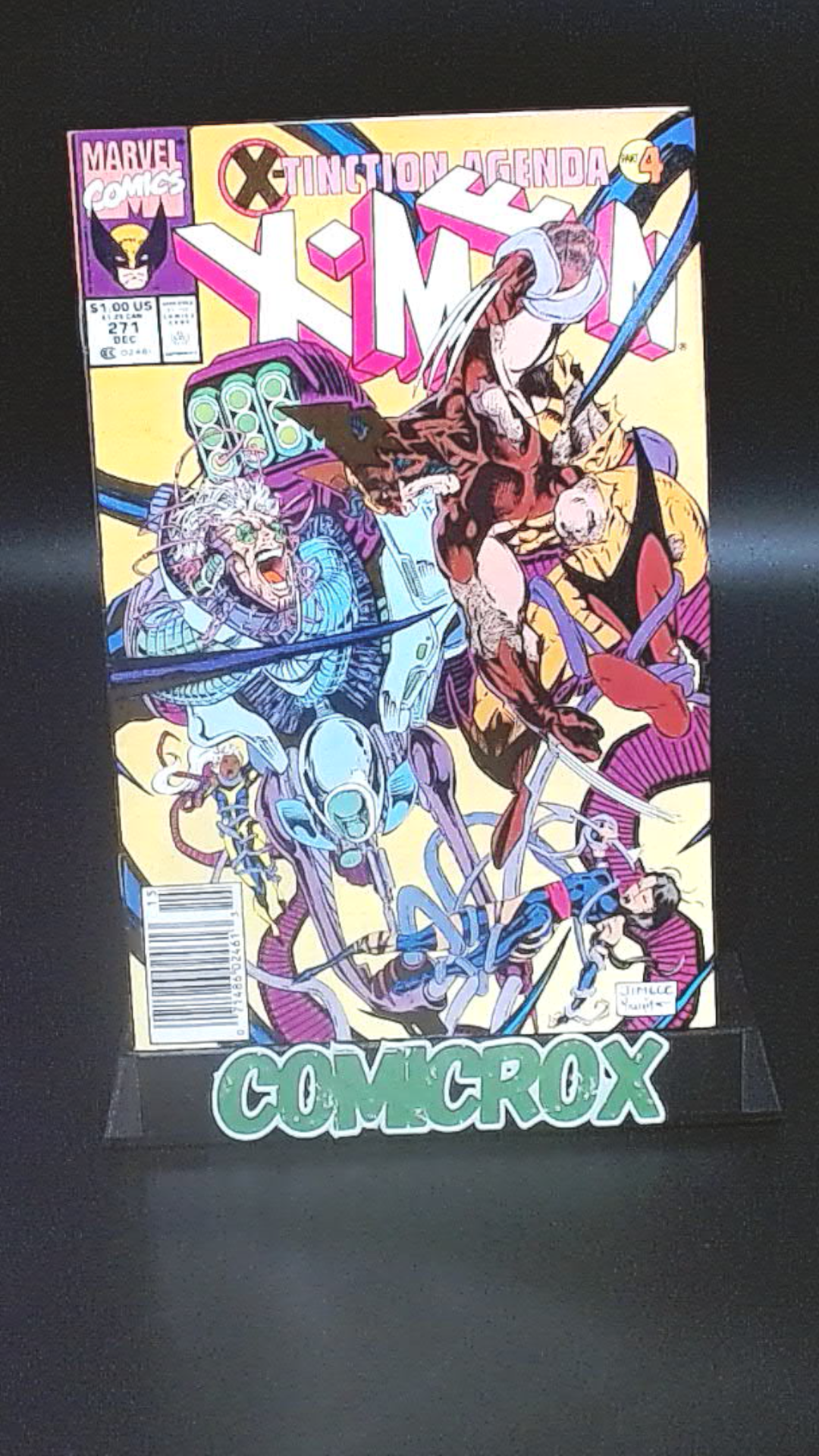 Uncanny X-Men #271 (1990) Marvel Comics - Newsstand Jim Lee Art - VF/NM