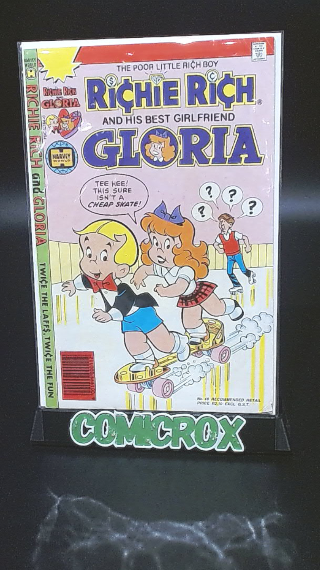 Richie Rich and Gloria #16 -  Harvey Comics, Rare South African Edition - VF