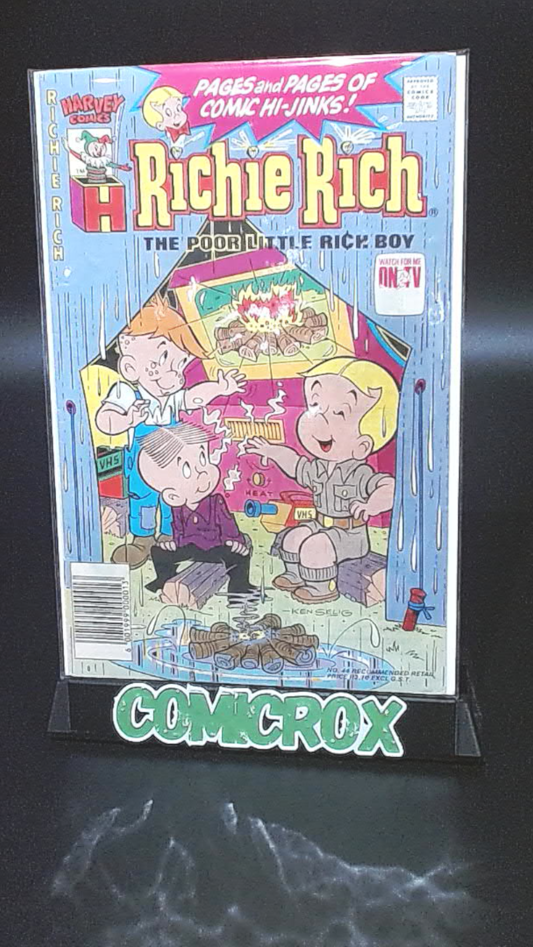 Richie Rich #44 - Harvey Comics, Rare South African Edition - VF+