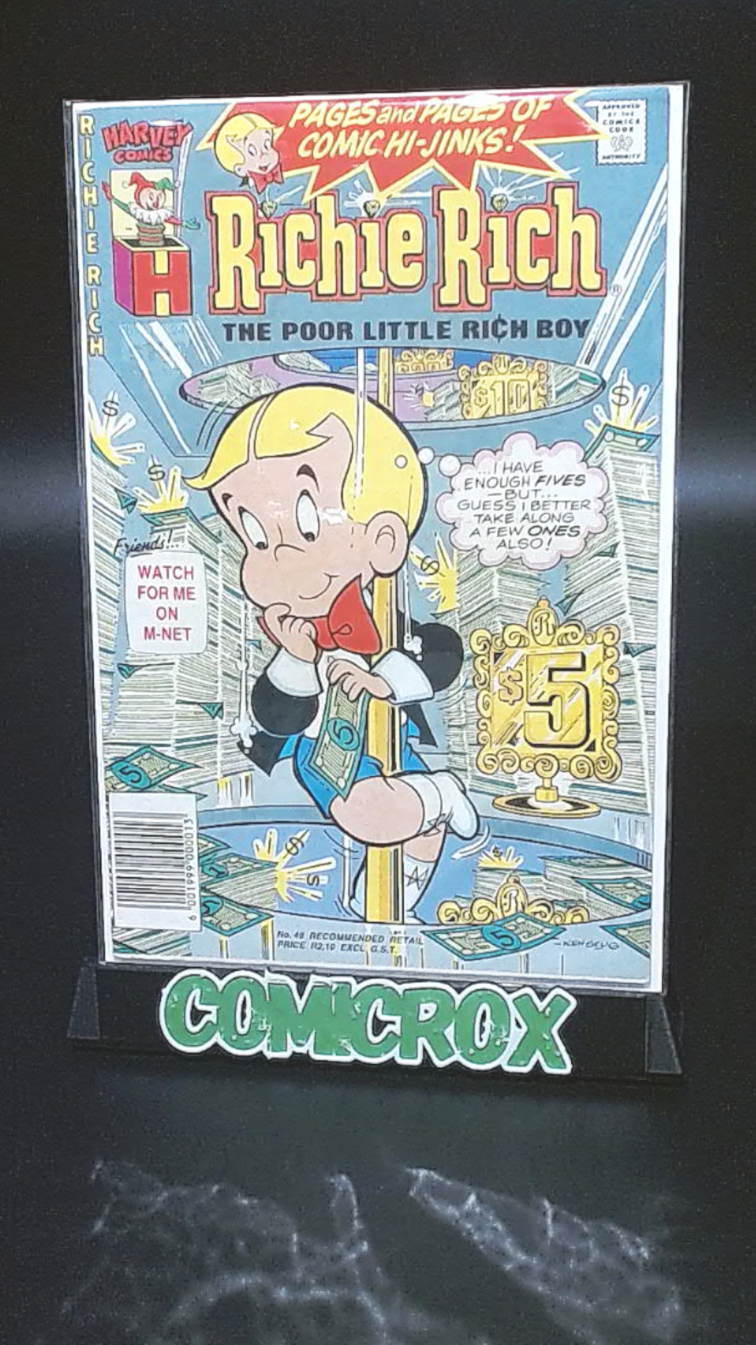 Richie Rich #48  Harvey Comics, Rare South African Edition - NM