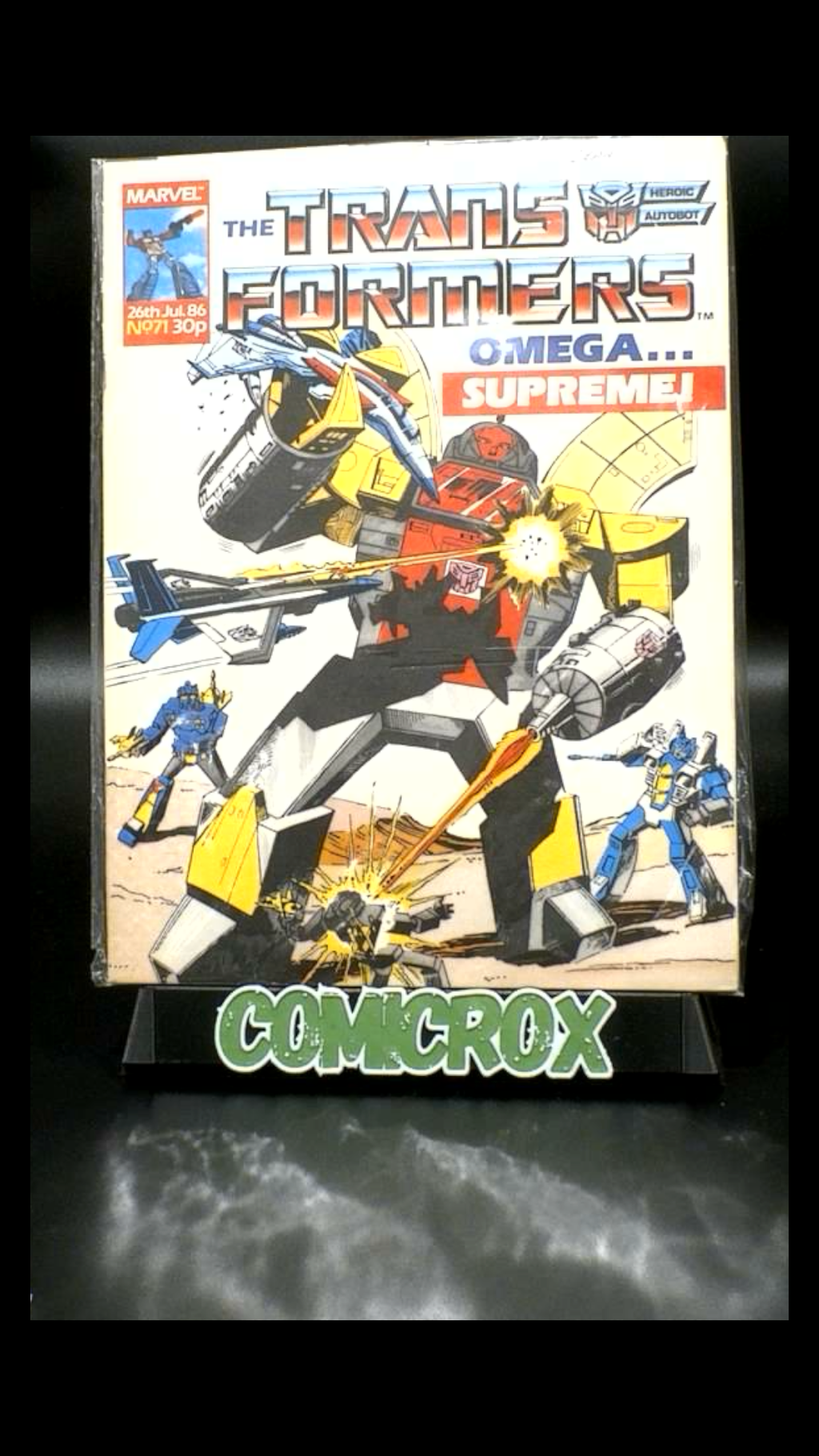 The Transformers #71 1986 Marvel UK - Omega Supreme - VF
