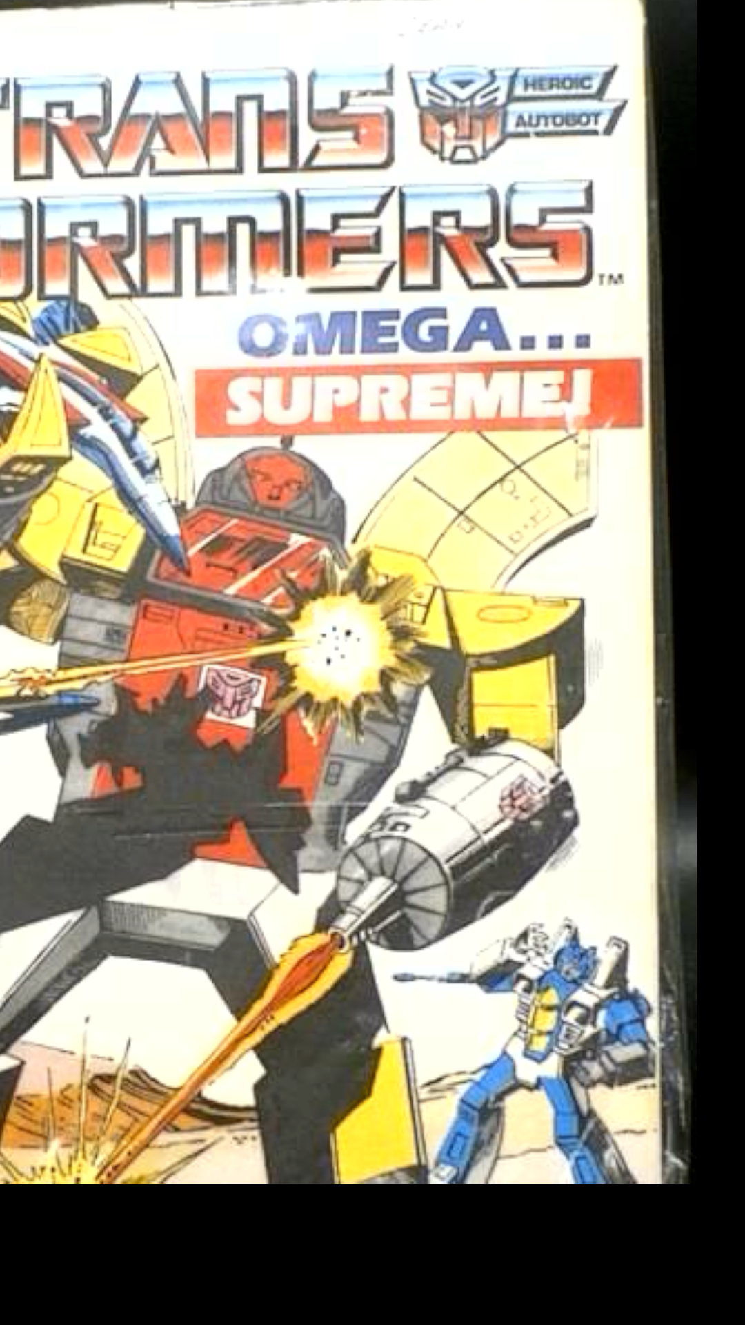 The Transformers #71 1986 Marvel UK - Omega Supreme - VF