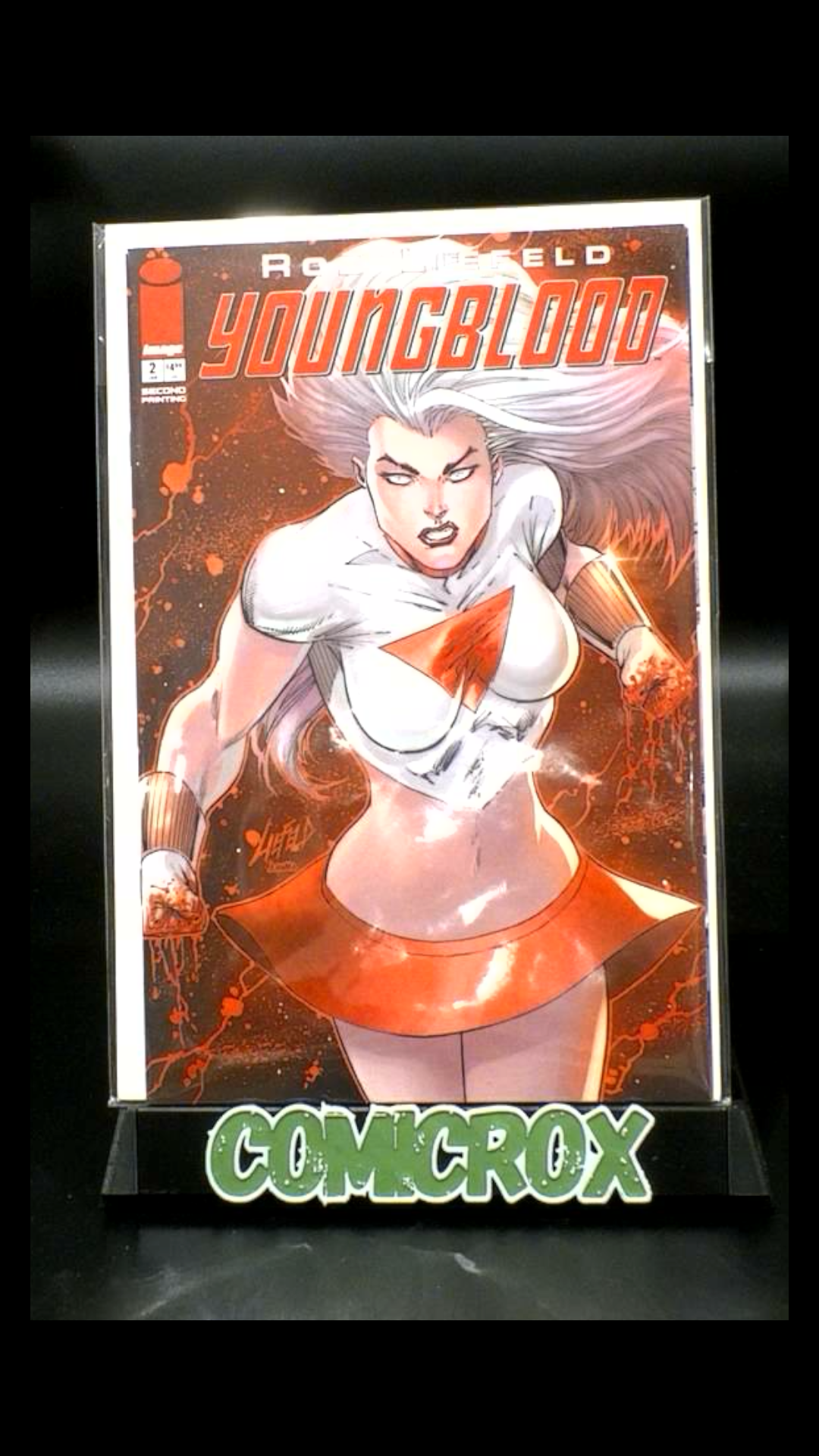 Youngblood #2 - Rare Second Print Cover - NM+