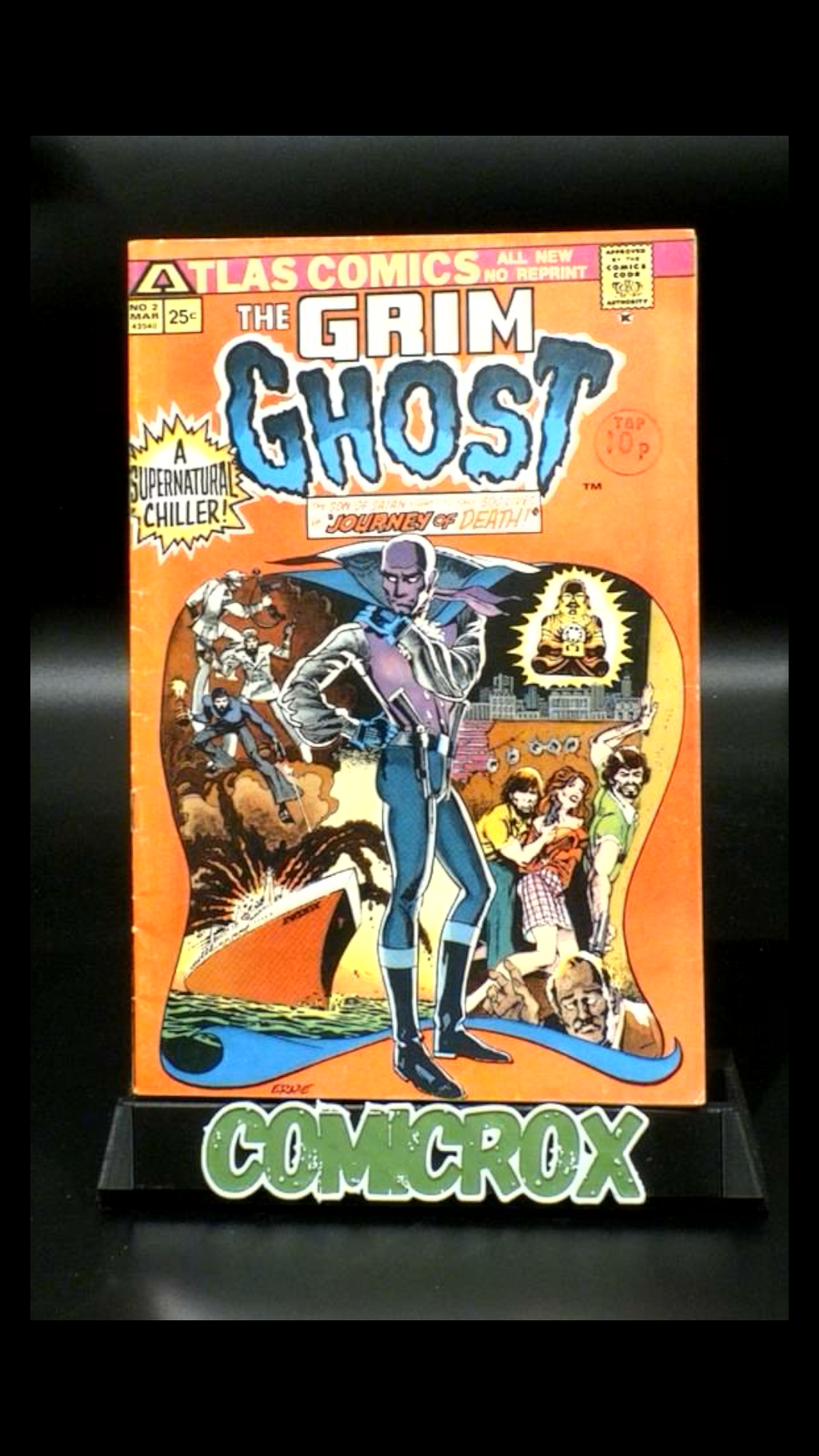 The Grim Ghost #2 1975 Atlas Comics - FN+