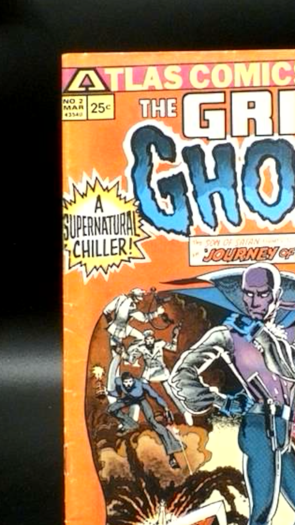 The Grim Ghost #2 1975 Atlas Comics - FN+
