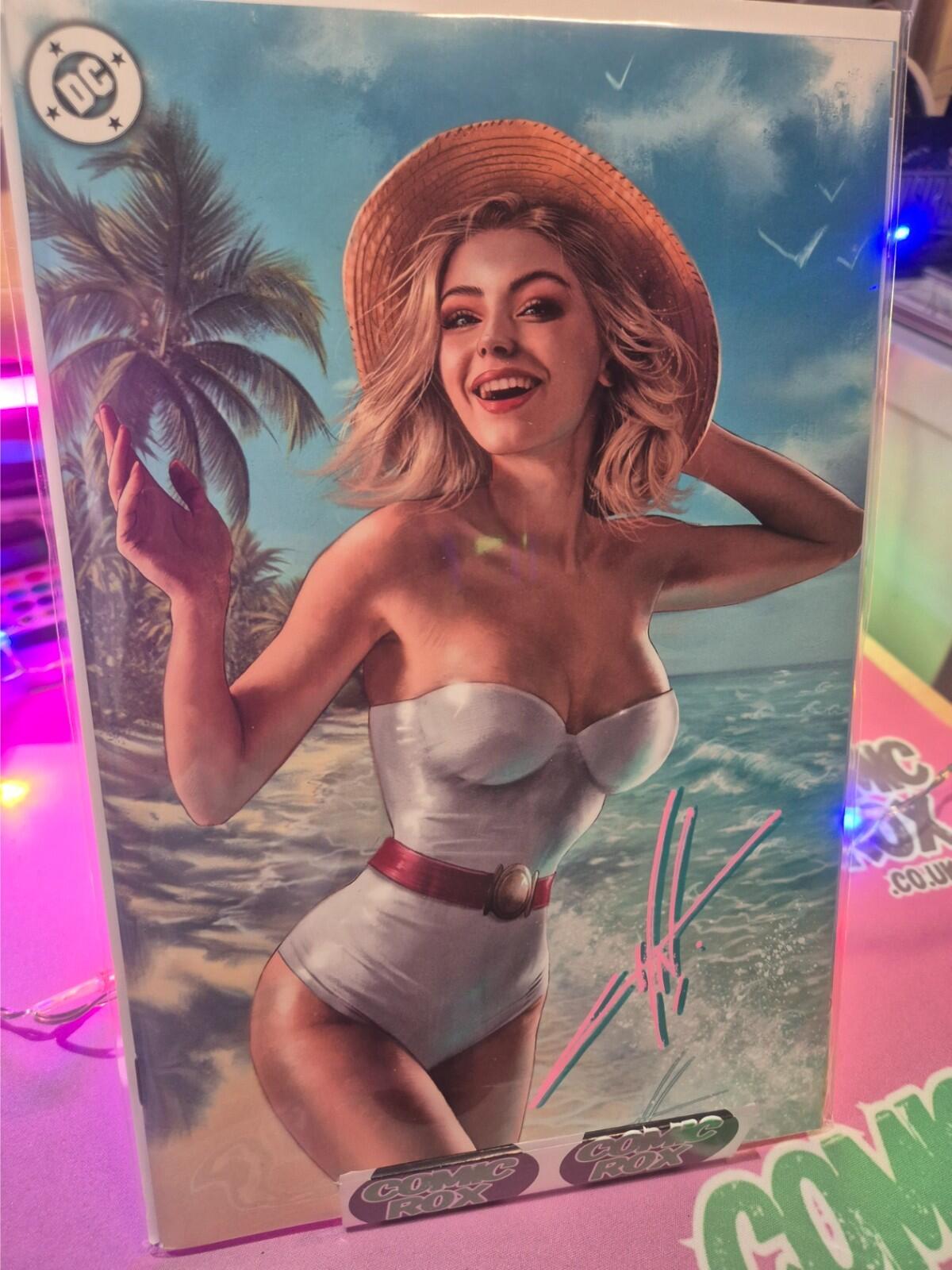 G’nort’s Swimsuit Ed #1 SIGNED Carla Cohen COA Power Girl Exclusive Ltd 500