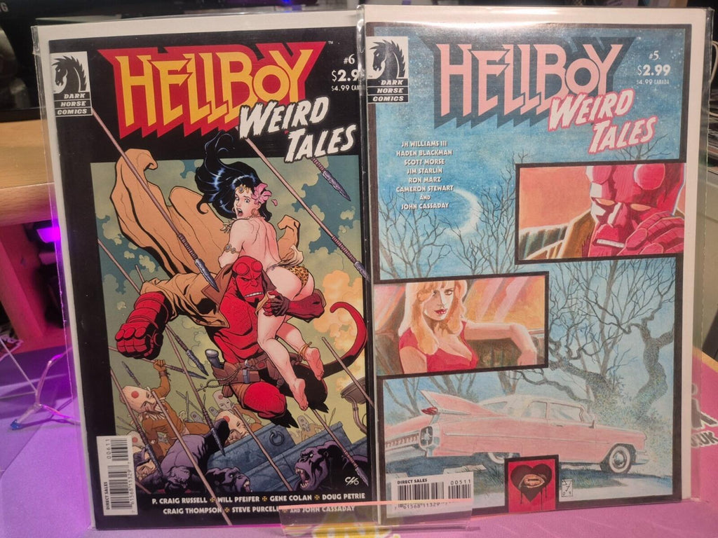 Hellboy Weird Tales, Complete Run #1-8, 2003, High Grade