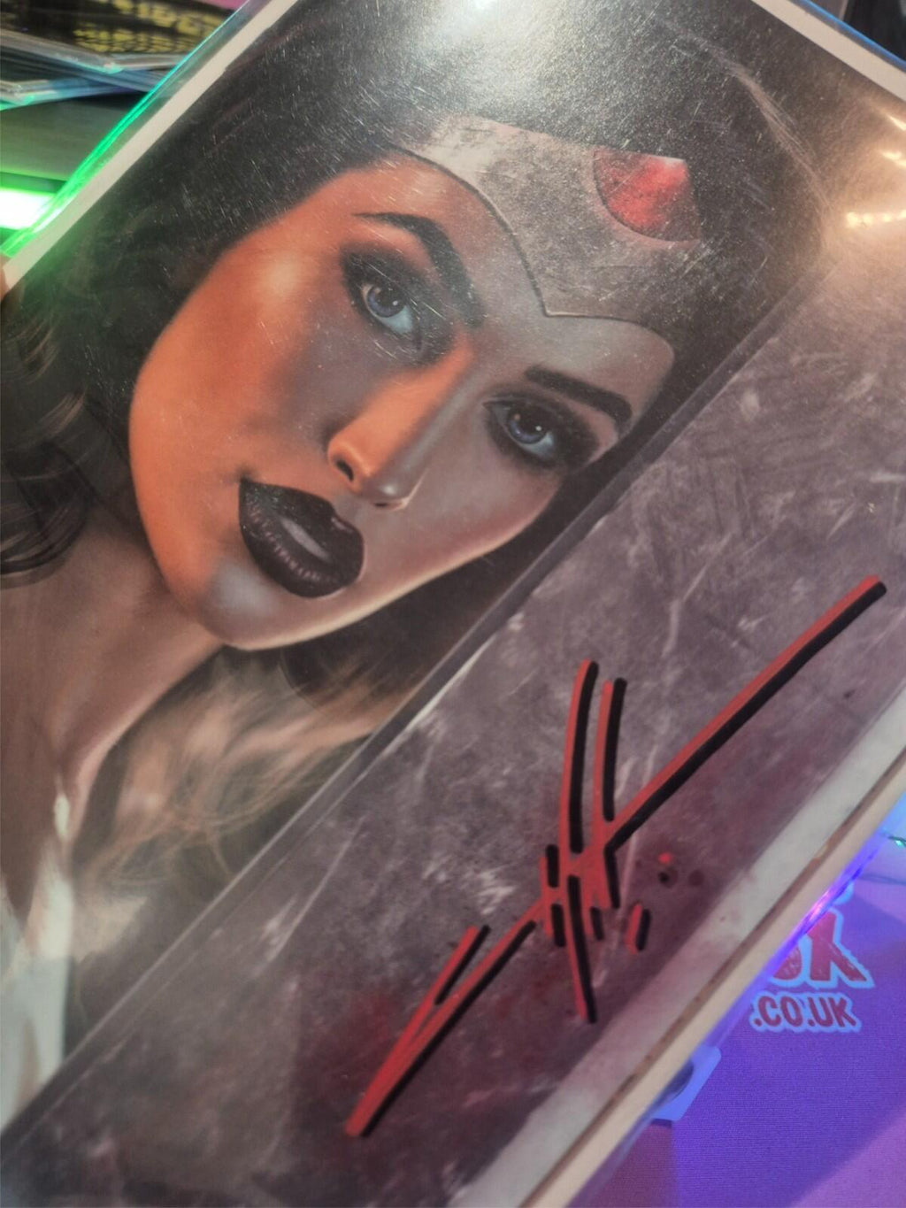 Absolute Wonder Woman #17, SIGNED by Carla Cohen with COA, Excl Virgin Ltd. 1000
