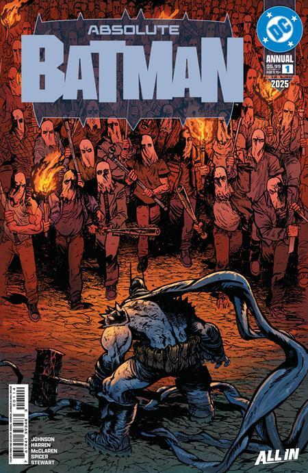 ABSOLUTE BATMAN 2025 ANNUAL #1 One-Shot 4th Printing Cover A Daniel Johnson
