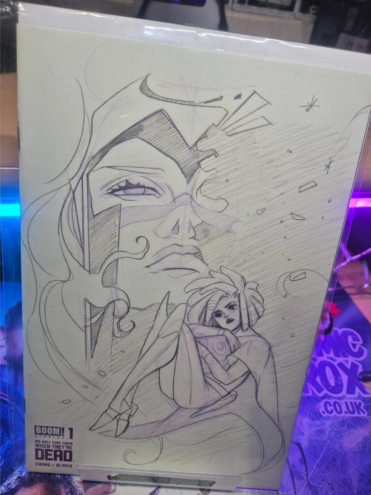 We Only Find Them When They're Dead #1, Peach Momoko Sketch Variant, 2020, NM-