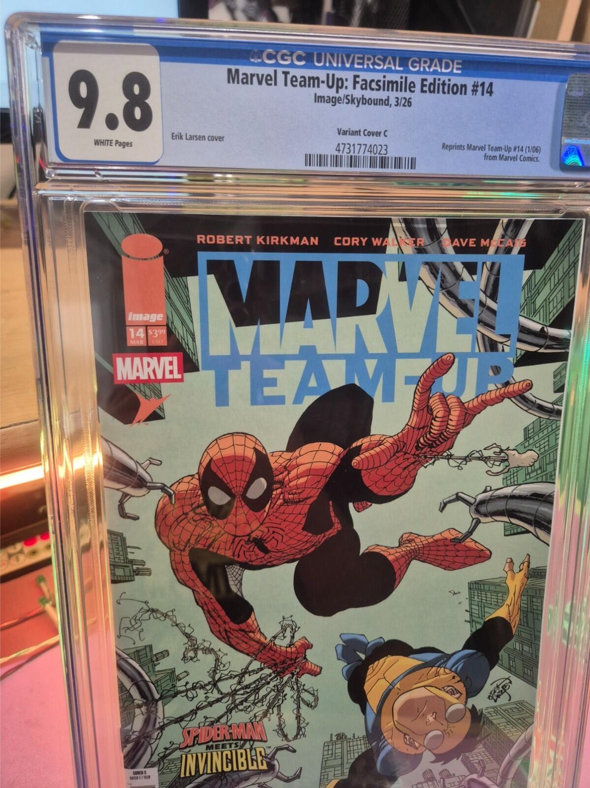 Marvel Team-Up #14, CGC 9.8 Erik Larsen Facsimile Variant