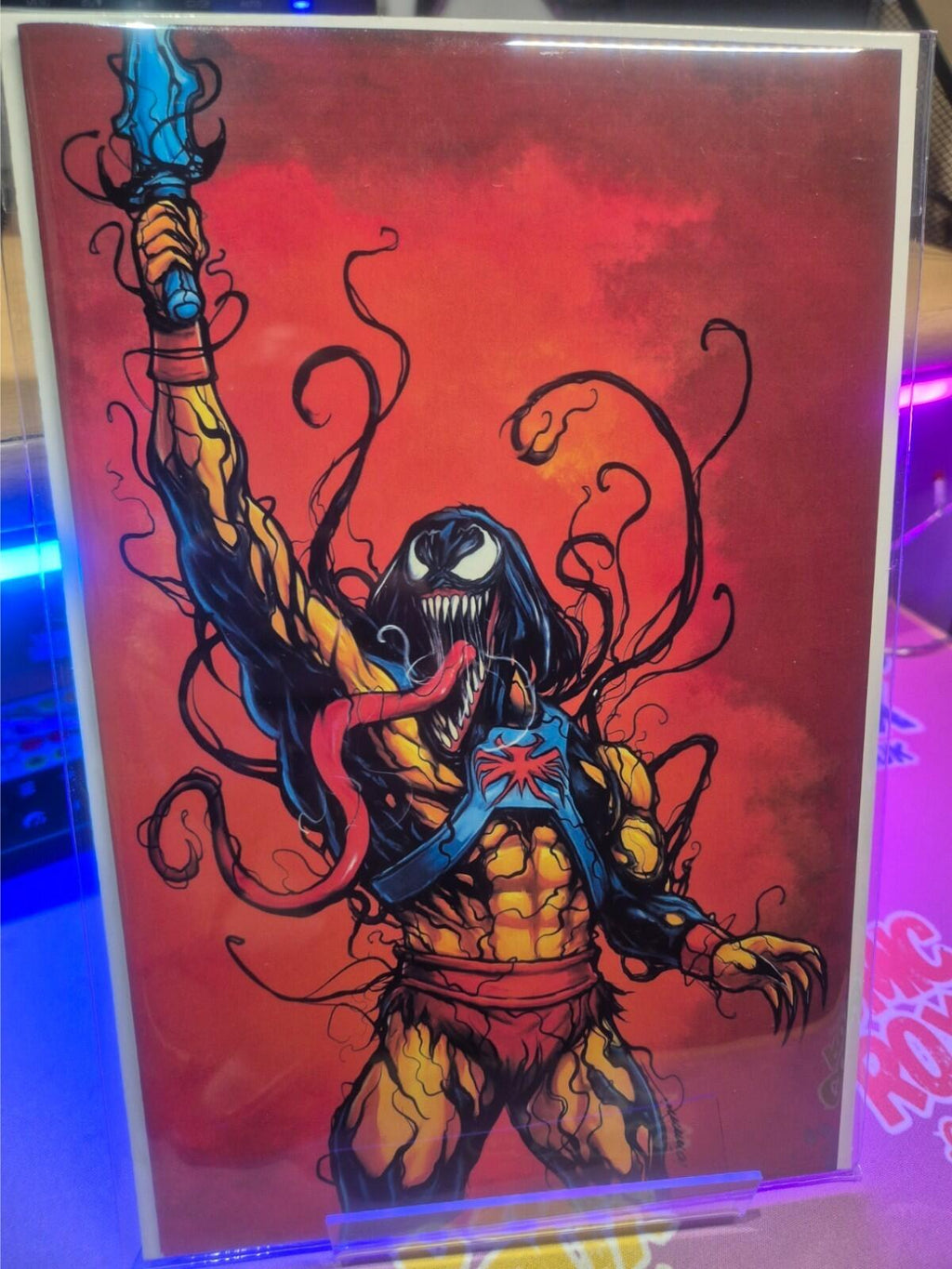 Venomized He-Man, Gorkem Demir Artbook, Limited to 100, NM