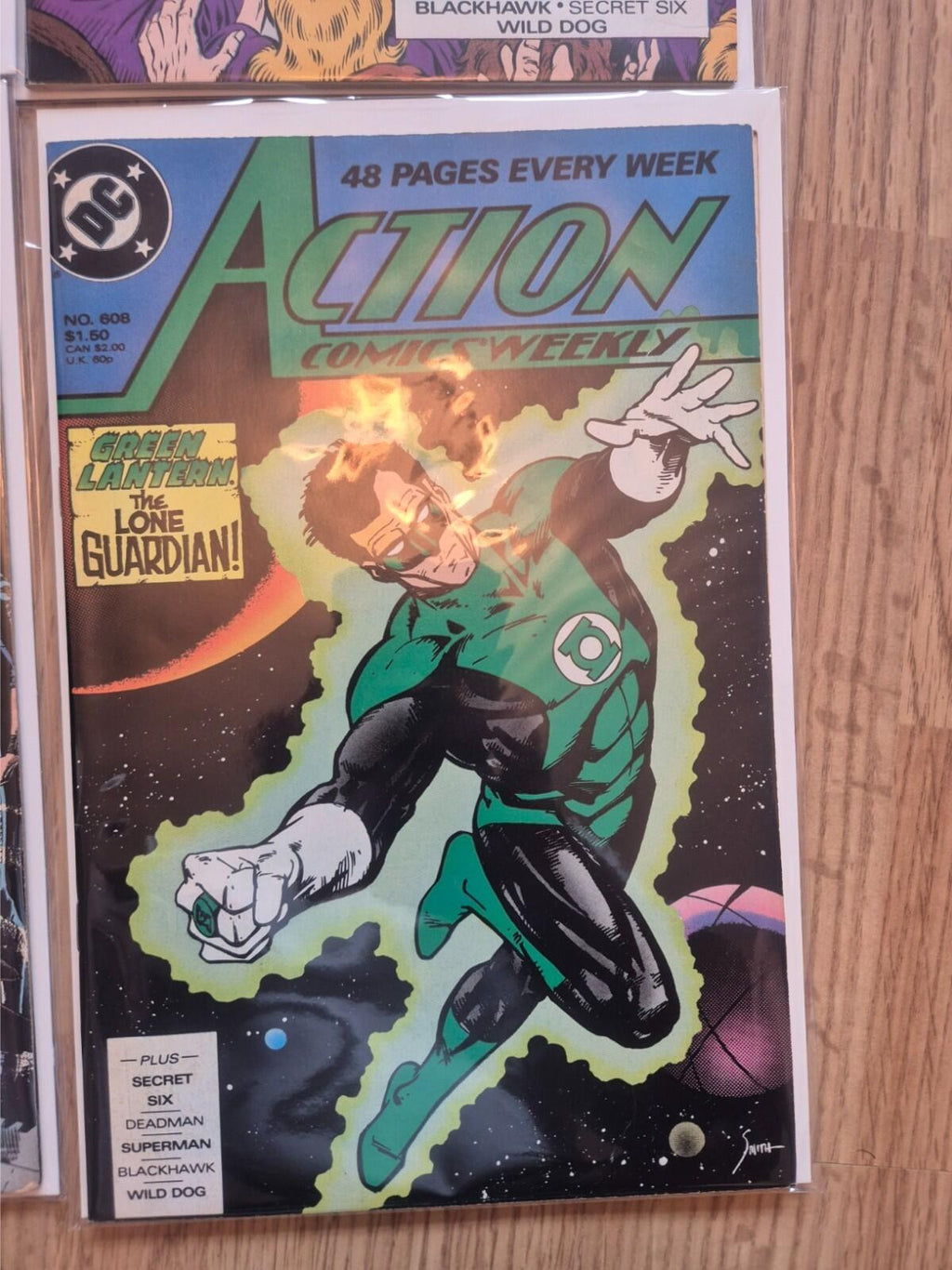 Action Comics #605, 606, 607, 608 (DC 1988) 4x issues. All High Grade