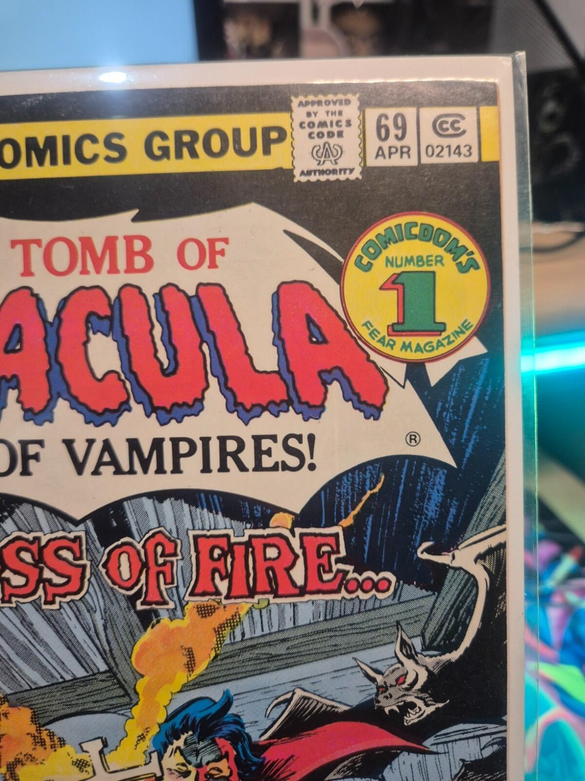 Tomb of Dracula 69, VF/NM or Higher, Marvel Bronze 1979, Penultimate Issue!