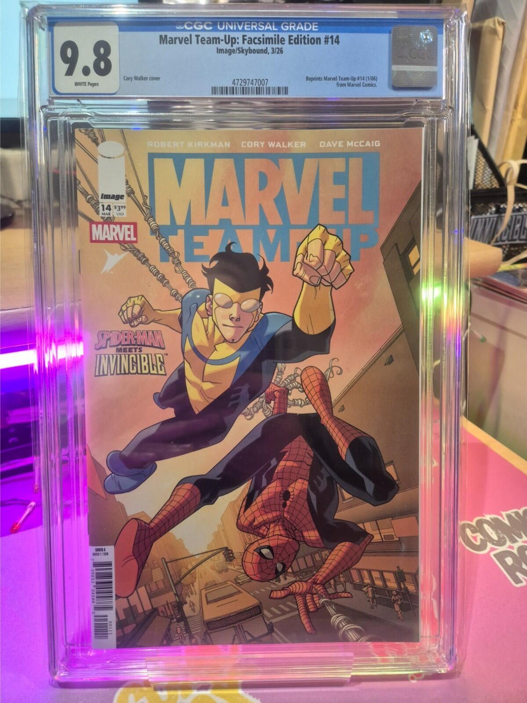 Marvel Team-Up #14, CGC 9.8 Cory Walker Reprint Variant
