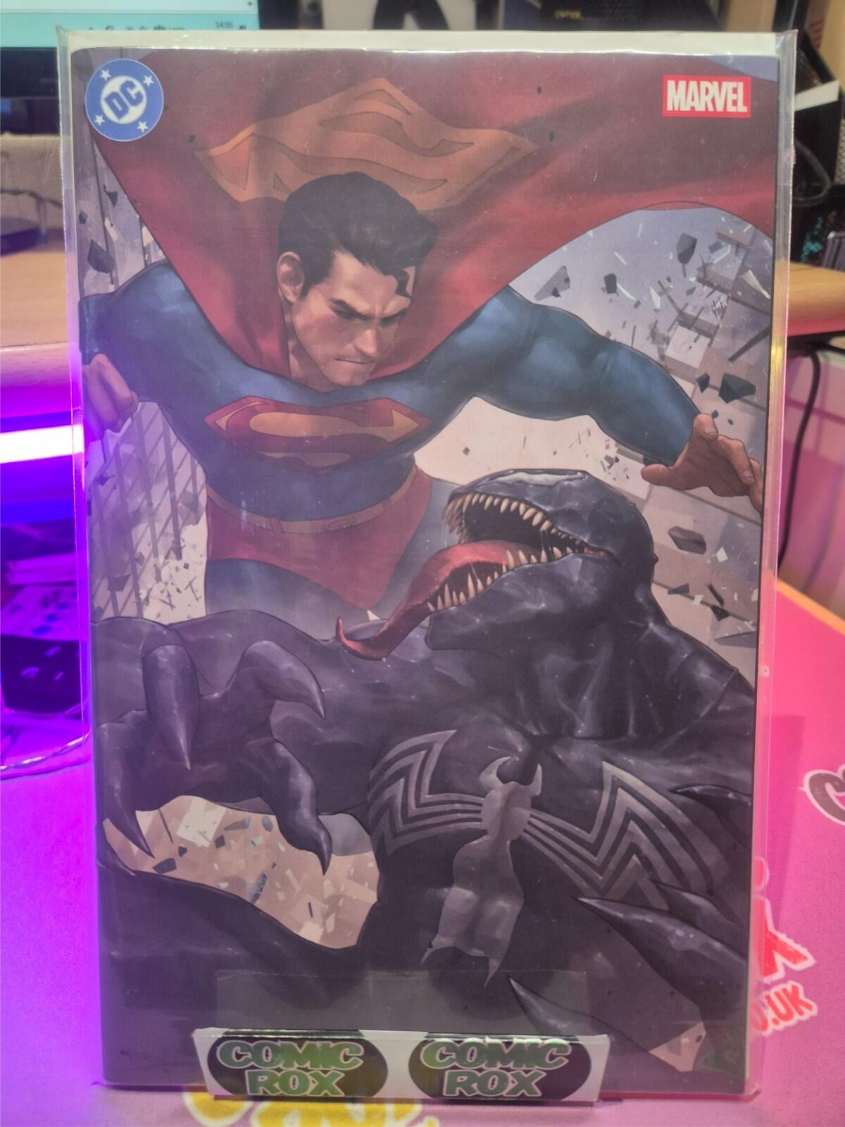 DC / Marvel: Superman / Spider-Man #1 JeeHyung Lee Excl Virgin Variant Ltd 1000