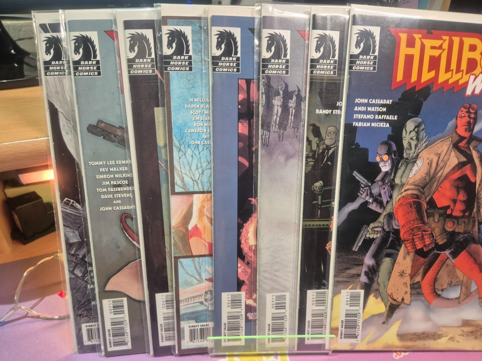 Hellboy Weird Tales, Complete Run #1-8, 2003, High Grade