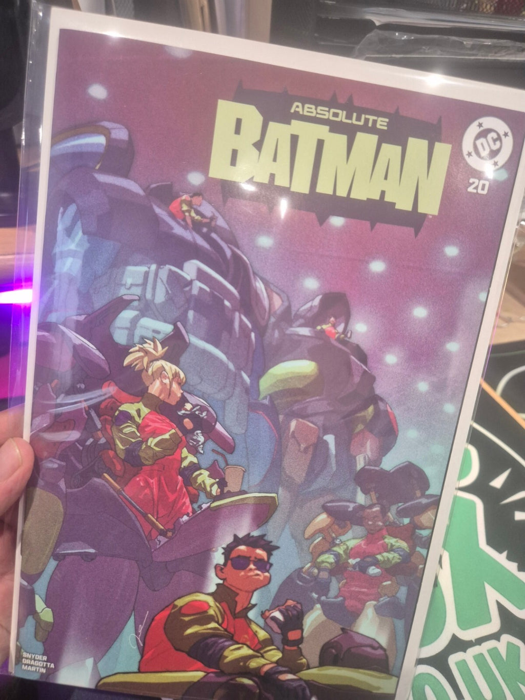 Absolute Batman #20, DC, Gerard Parel Exclusive Trade Variant, NM+