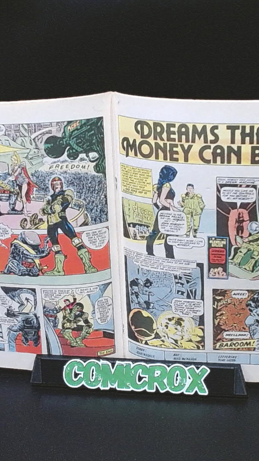 Judge Dredd: The Early Cases #2, 1986, Eagle Comics, VF