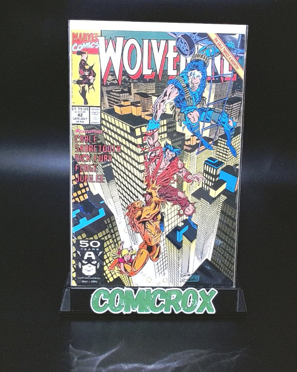 Wolverine #42, 1991, Marvel Comics. Nice Condition, VF