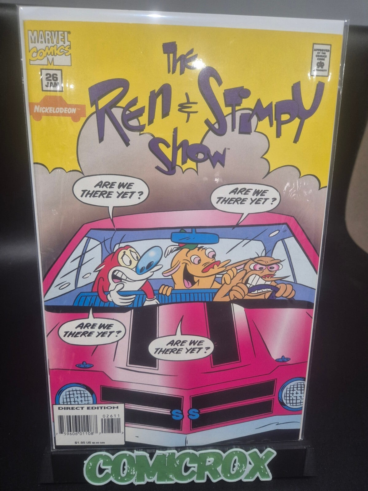 The Ren & Stimpy Show #26, 1995, Marvel, Nickleodeon, NM