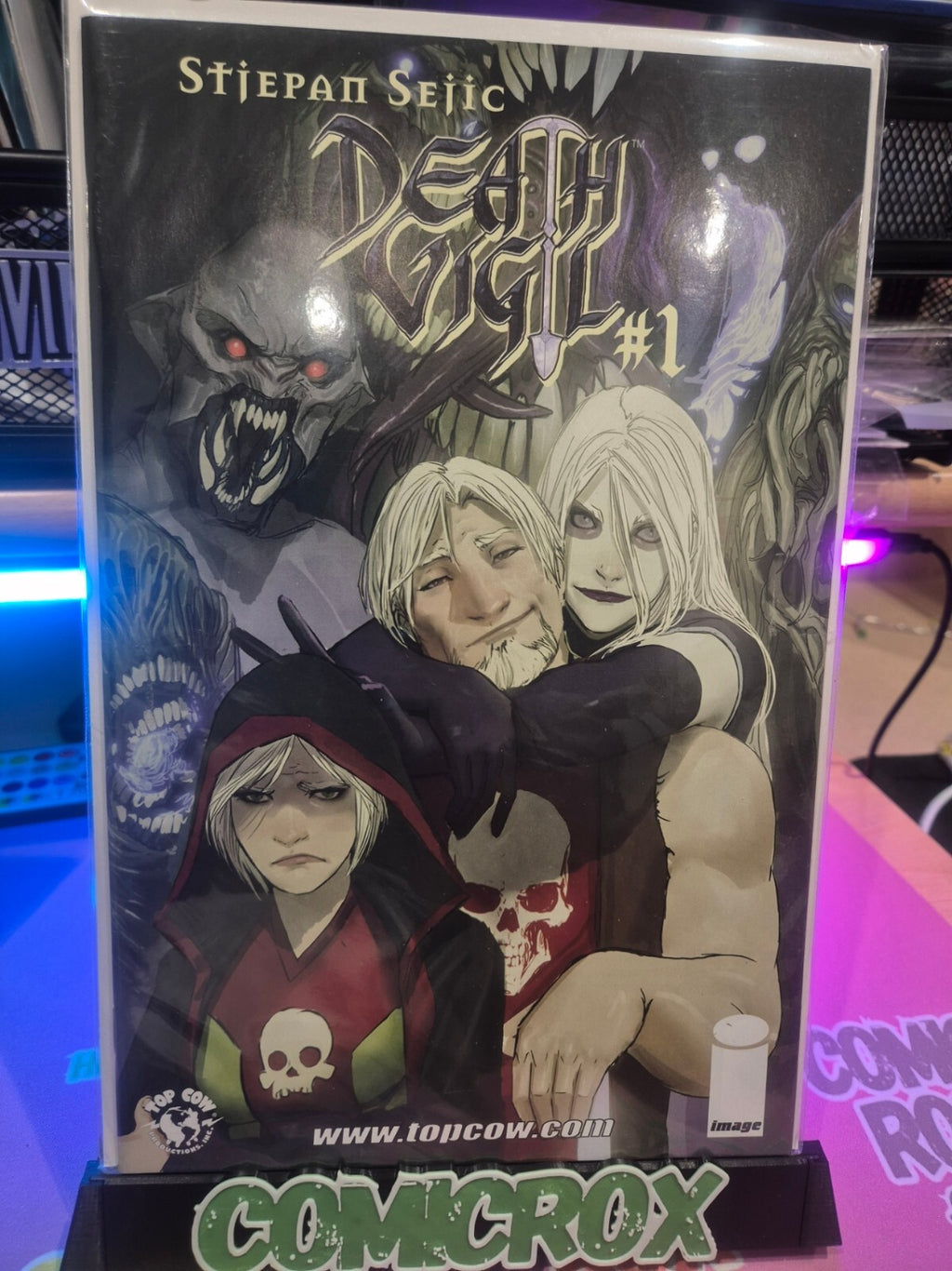 Death Vigil Complete Set #1-8, Stjepan Sejic, Rare, High Grade All NM+