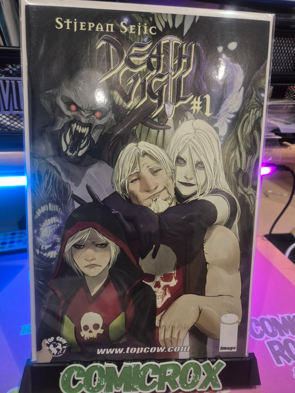 Death Vigil Complete Set #1-8, Stjepan Sejic, Rare, High Grade All NM+