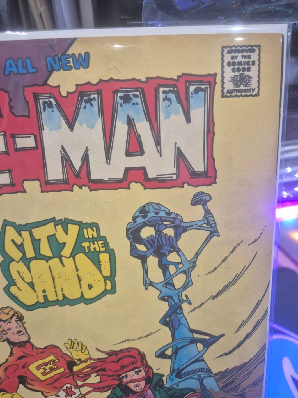 E-Man #4, 1974, Charlton Comics, Ditko Art, FN/VF 7.0 or Higher