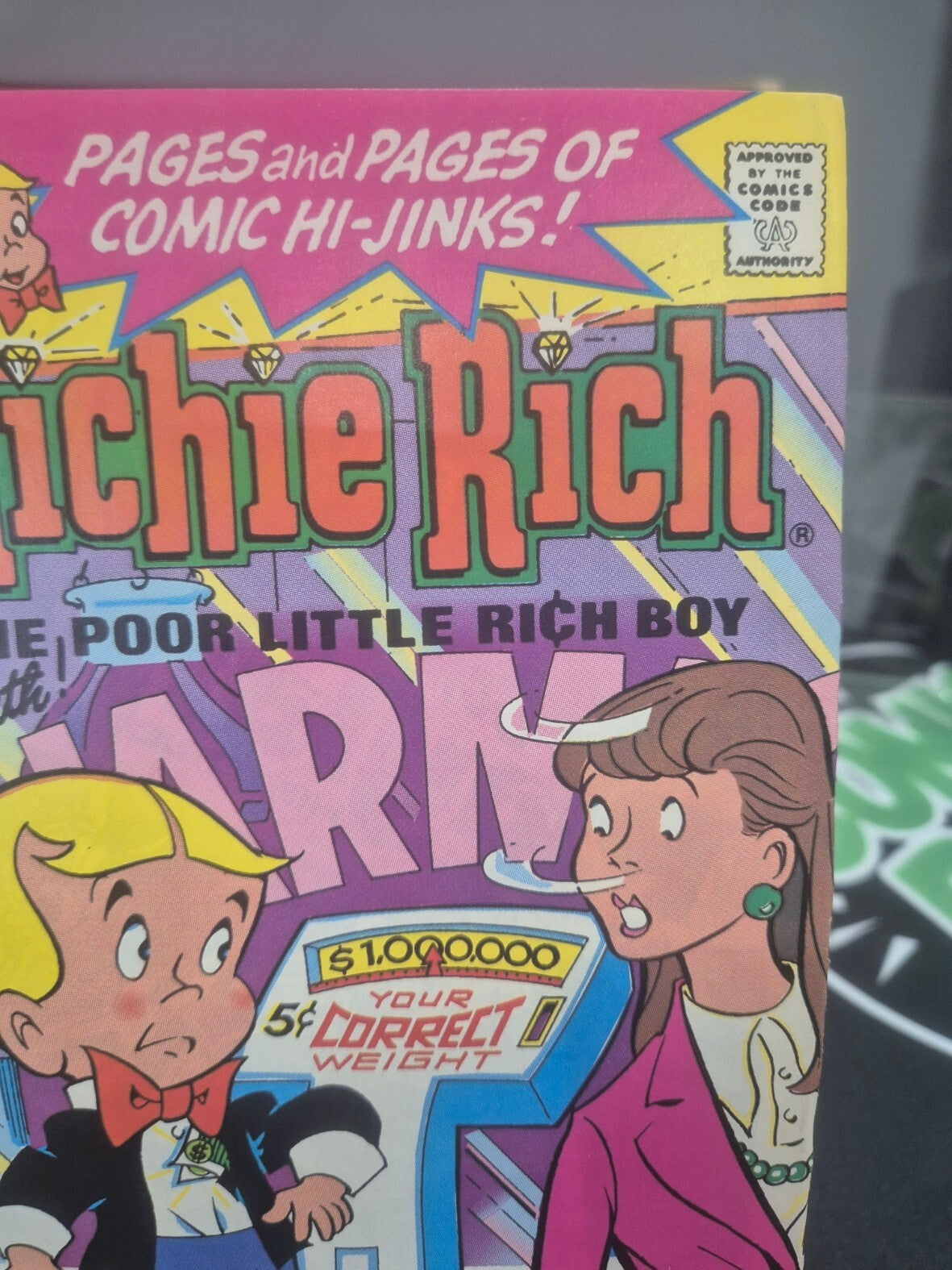 Richie Rich #240, 1989, Poor Little Rich Boy, Harvey Comics, VF/NM