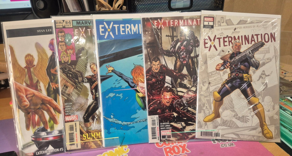Extermination Complete Set #1-5, 2018, Marvel, Inc: Variants, NM