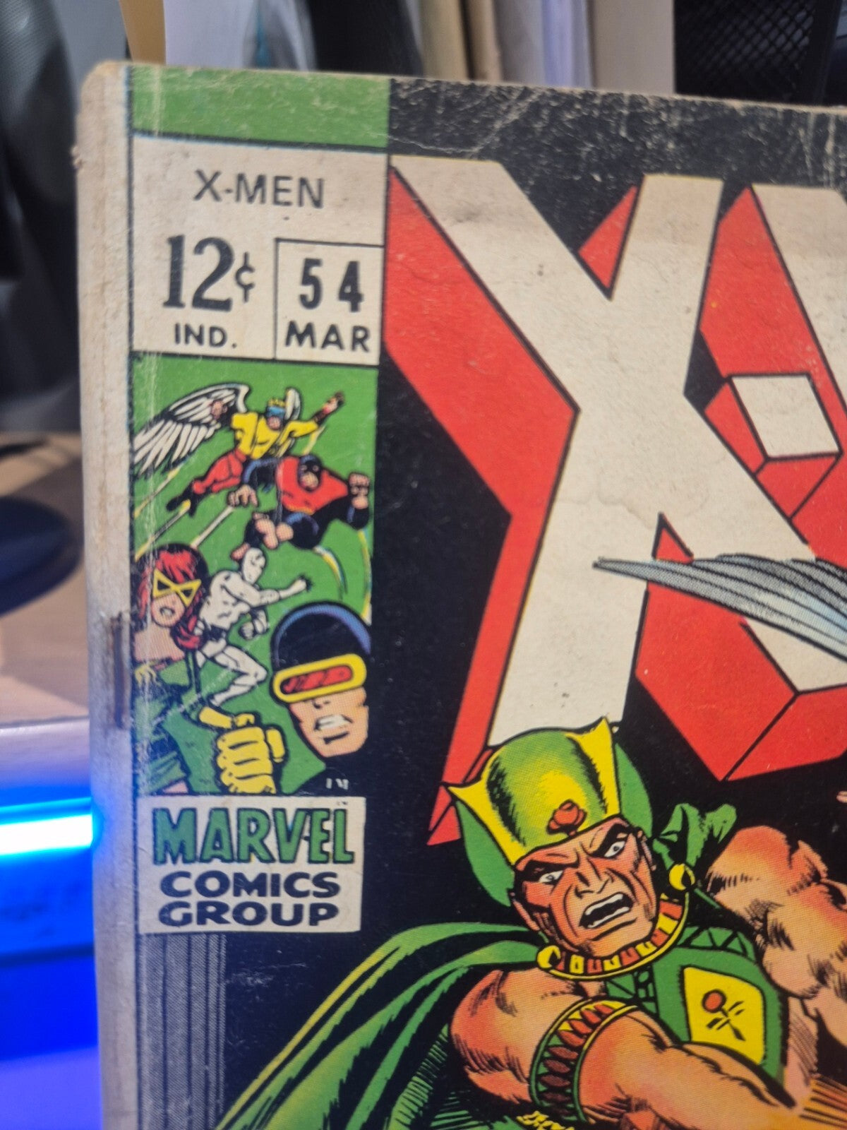 X-Men #54, 1969, Origin & 1st App Alex Summers (Havok), G/VG 3.5