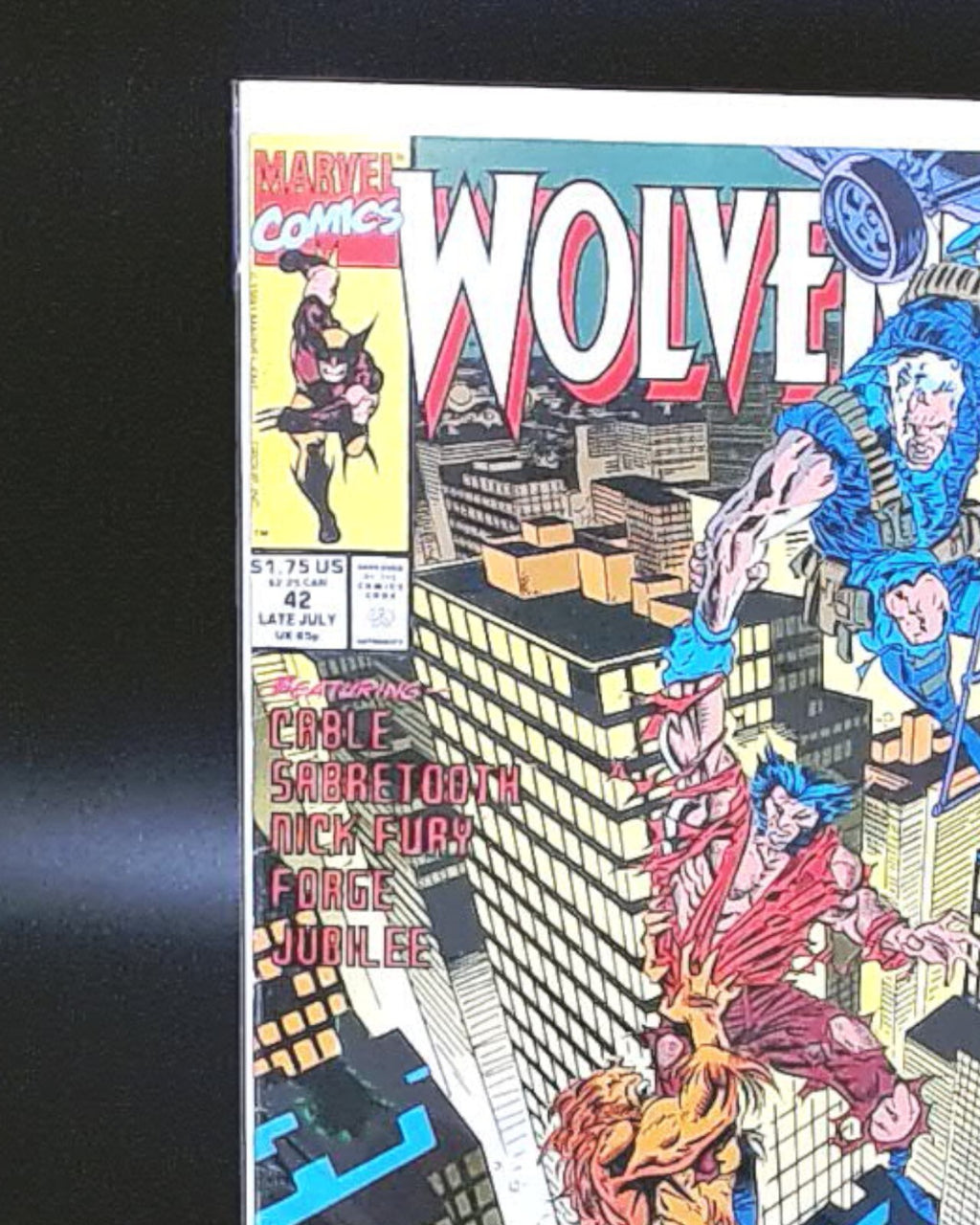 Wolverine #42, 1991, Marvel Comics. Nice Condition, VF