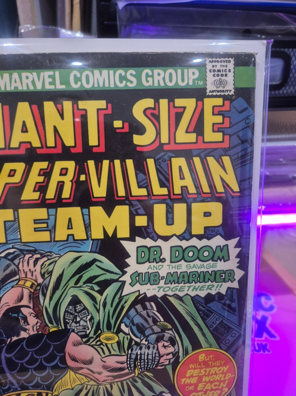 Giant-Size Super-Villain Team-Up #1, 1975, High Grade VF/VF+