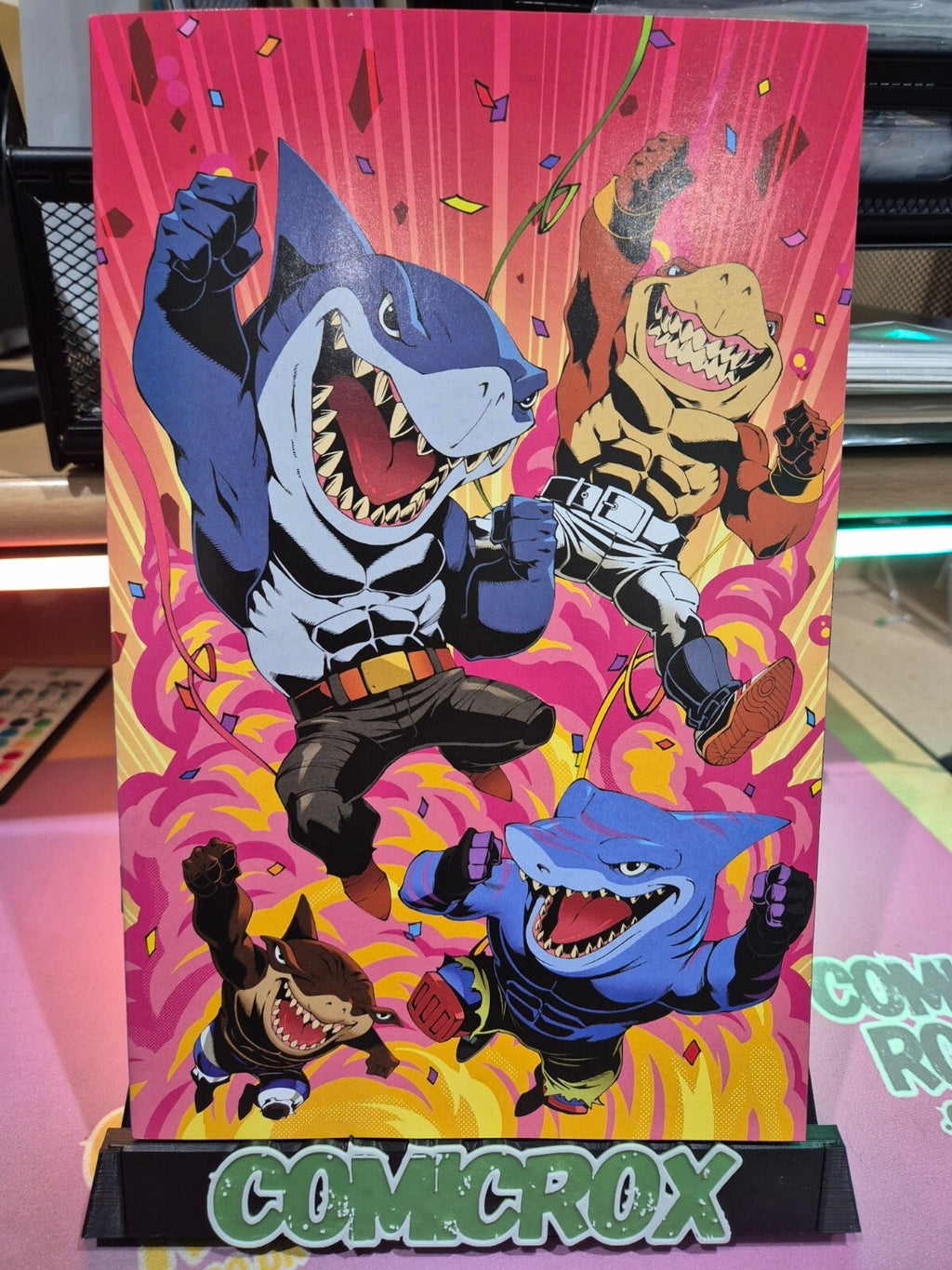 Street Sharks #1, Godtail NYCC Exclusive Variant Ltd. 500, NM/Mint