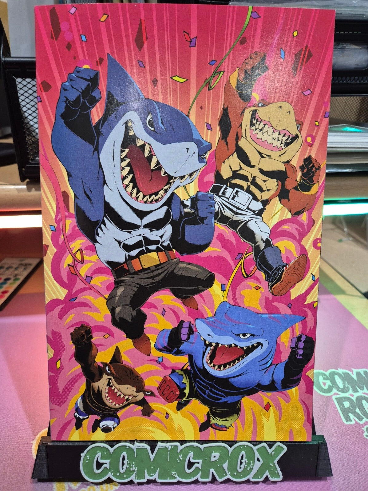 Street Sharks #1, Godtail NYCC Exclusive Variant Ltd. 500, NM/Mint