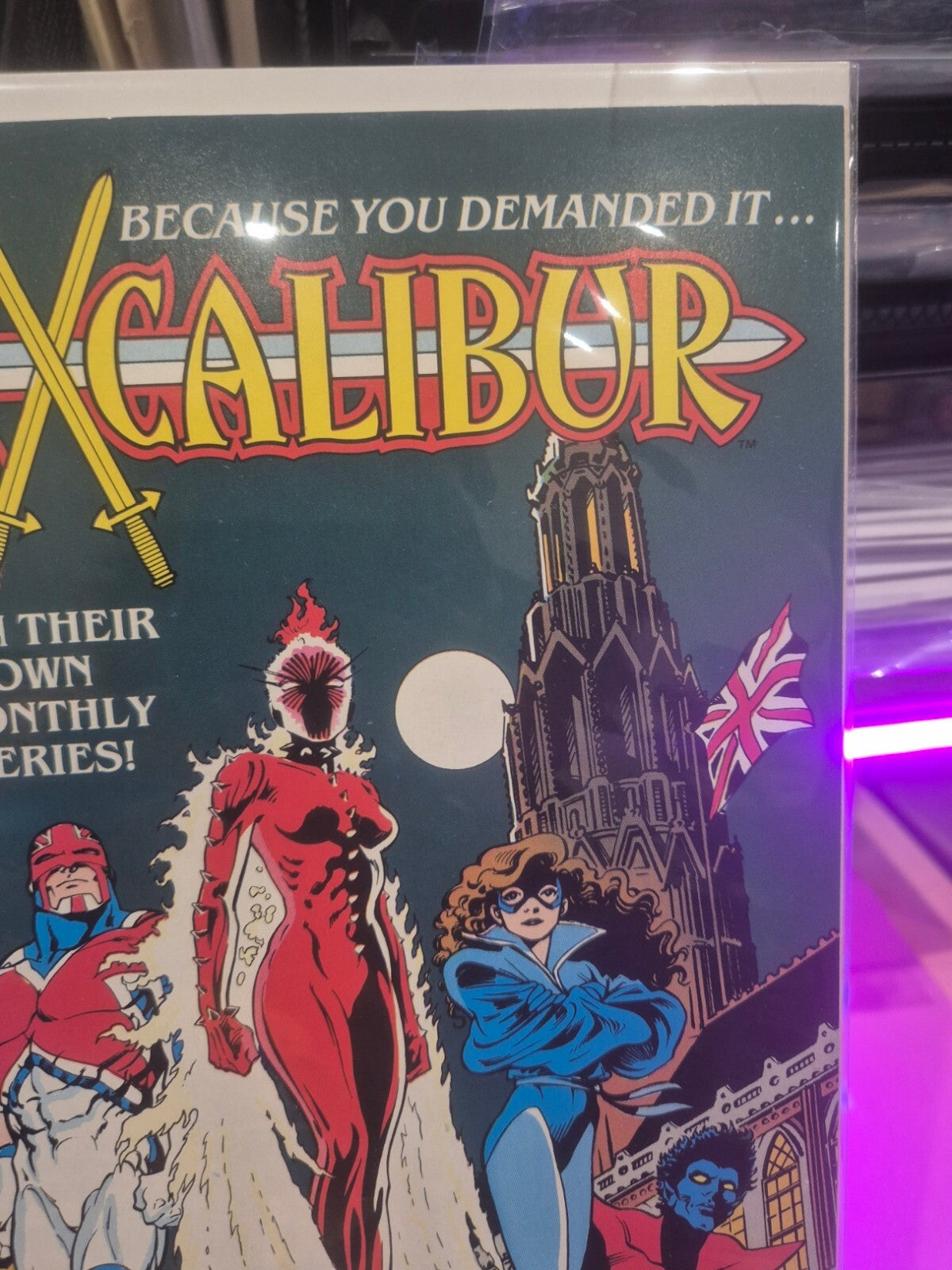 Excalibur #1, 1988, Premiere Issue, 1st app. Widget, NM