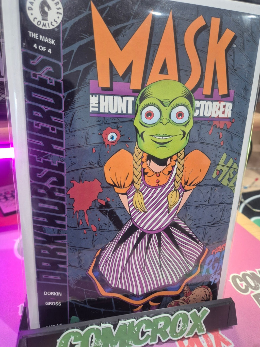The Mask: The Hunt For Green October #4, 1995, NM/M 9.8