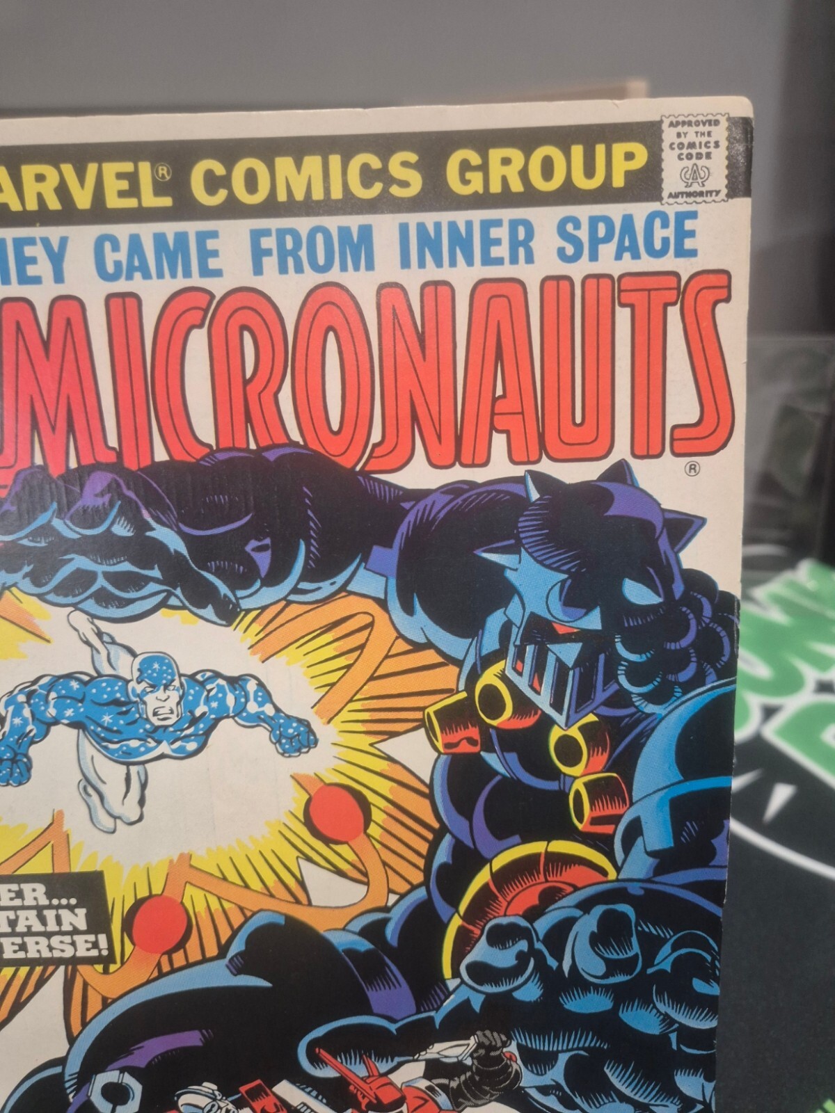 Micronauts #8, 1979, 1st App Capt Universe, Marvel, High Grade NM-
