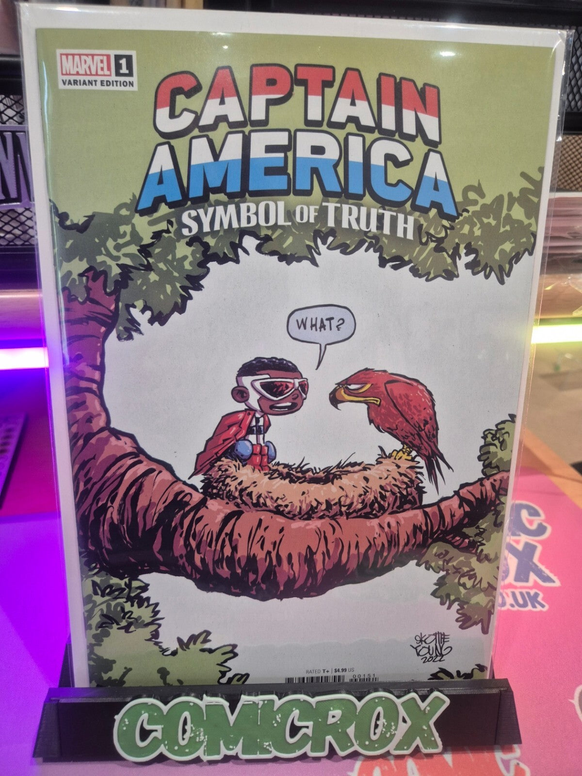 Captain America: Symbol of Truth #1, Skottie Young Variant Cover, NM