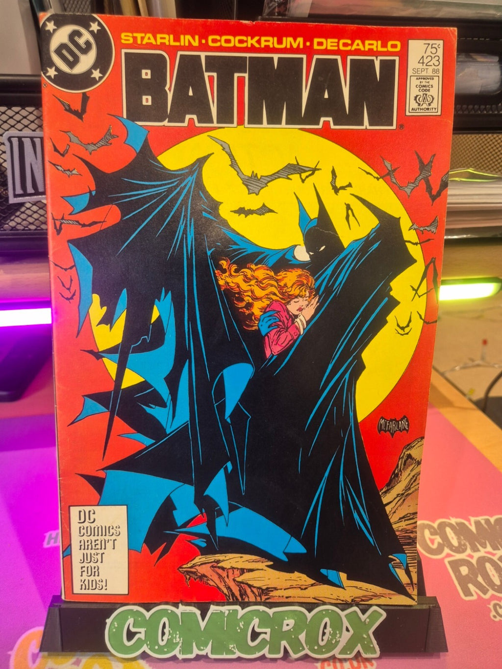 Batman #423, 3rd Print, 1988, Nice Condition, FN/VF