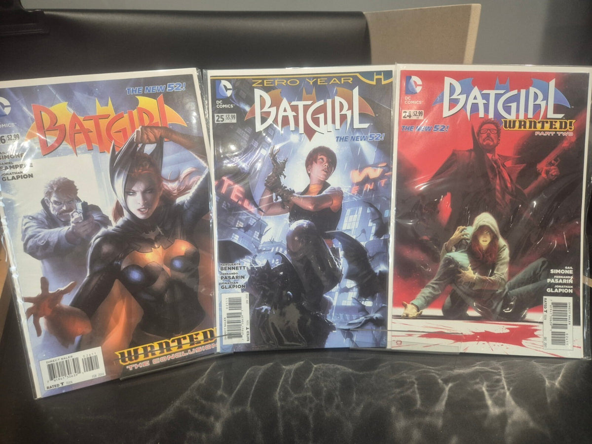 Batgirl #24-33 Complete 10 Issue Run, 2013, New 52 DC, High Grades