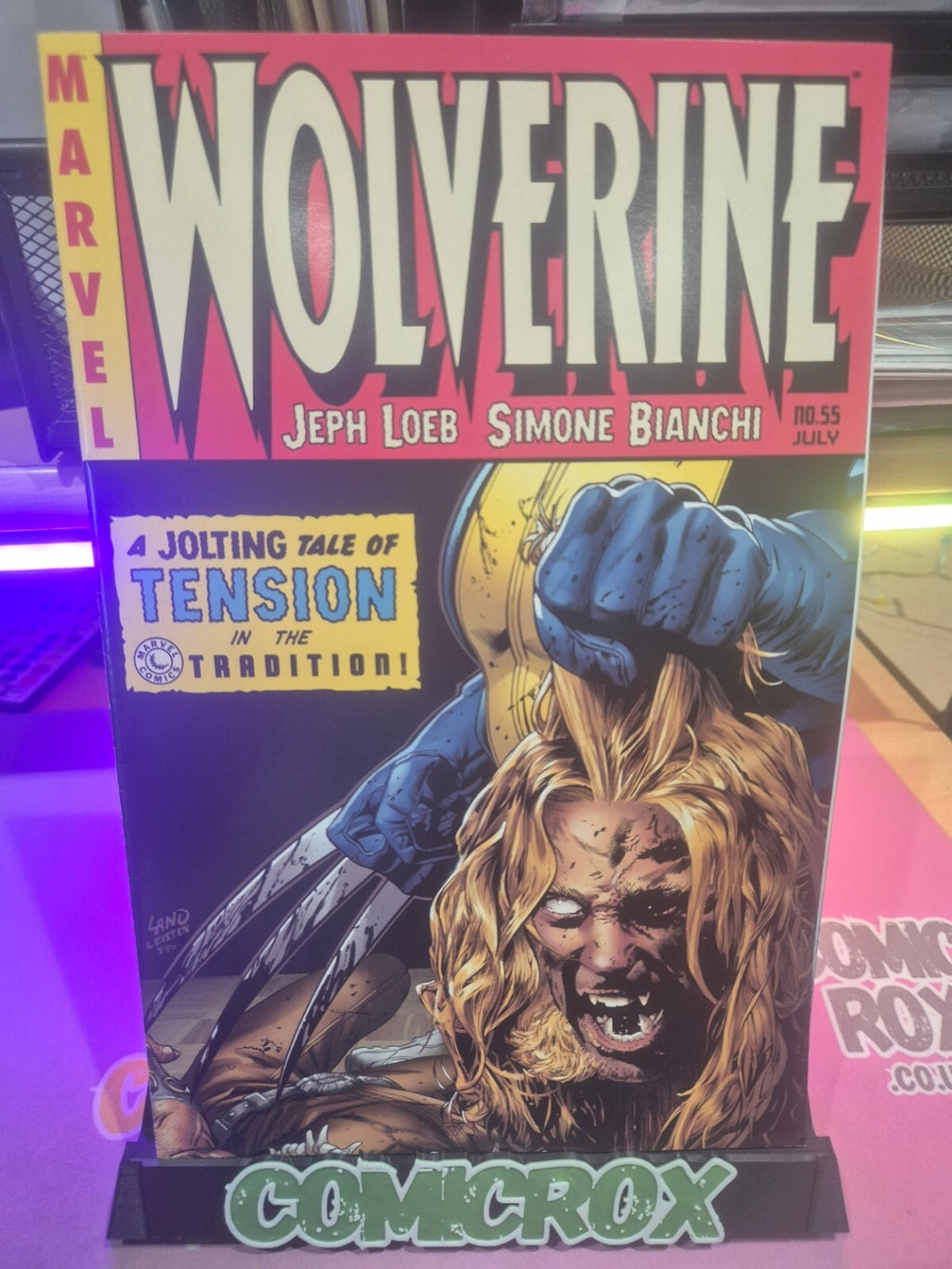 Wolverine #55, 2007, Rare Greg Land 1:10 Incentive Variant, VF+ or Higher