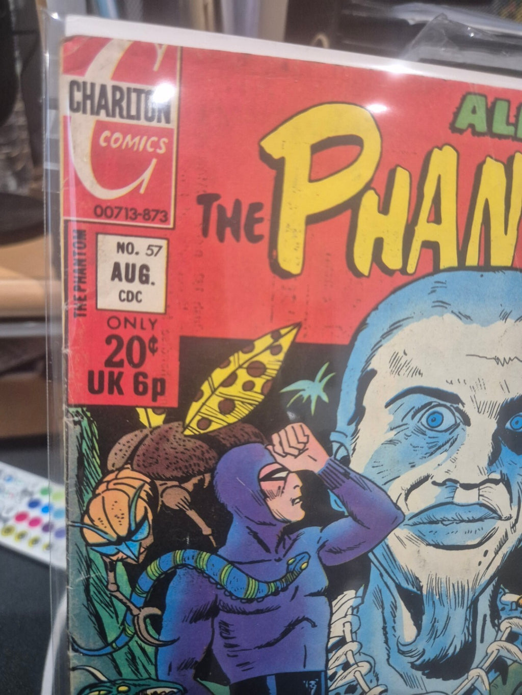 The Phantom #57, 1973, Charlton Comics, VG+ / VG/FN 4.5/5.0