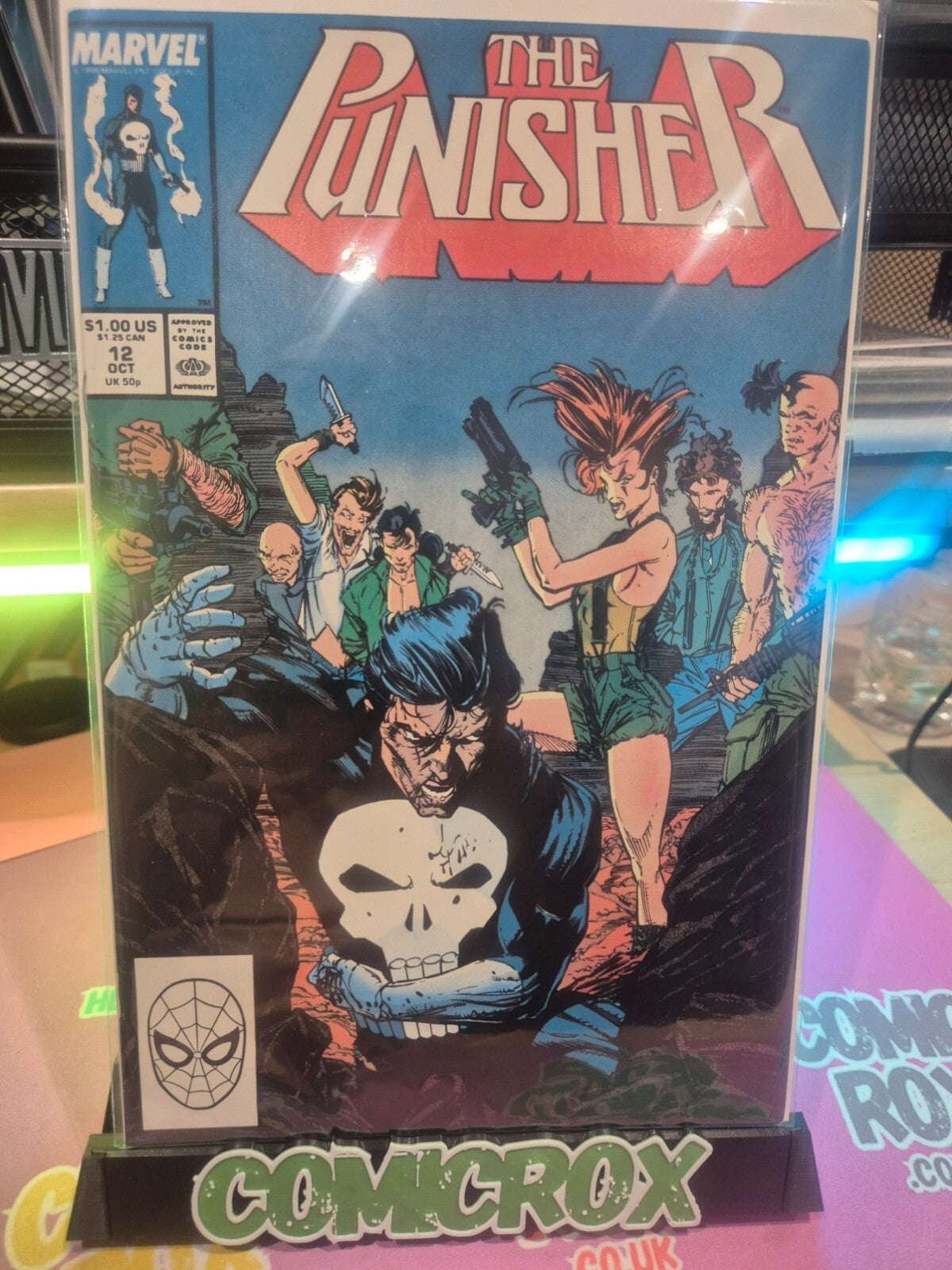 The Punisher #12, 1988, Marvel, High Grade, NM