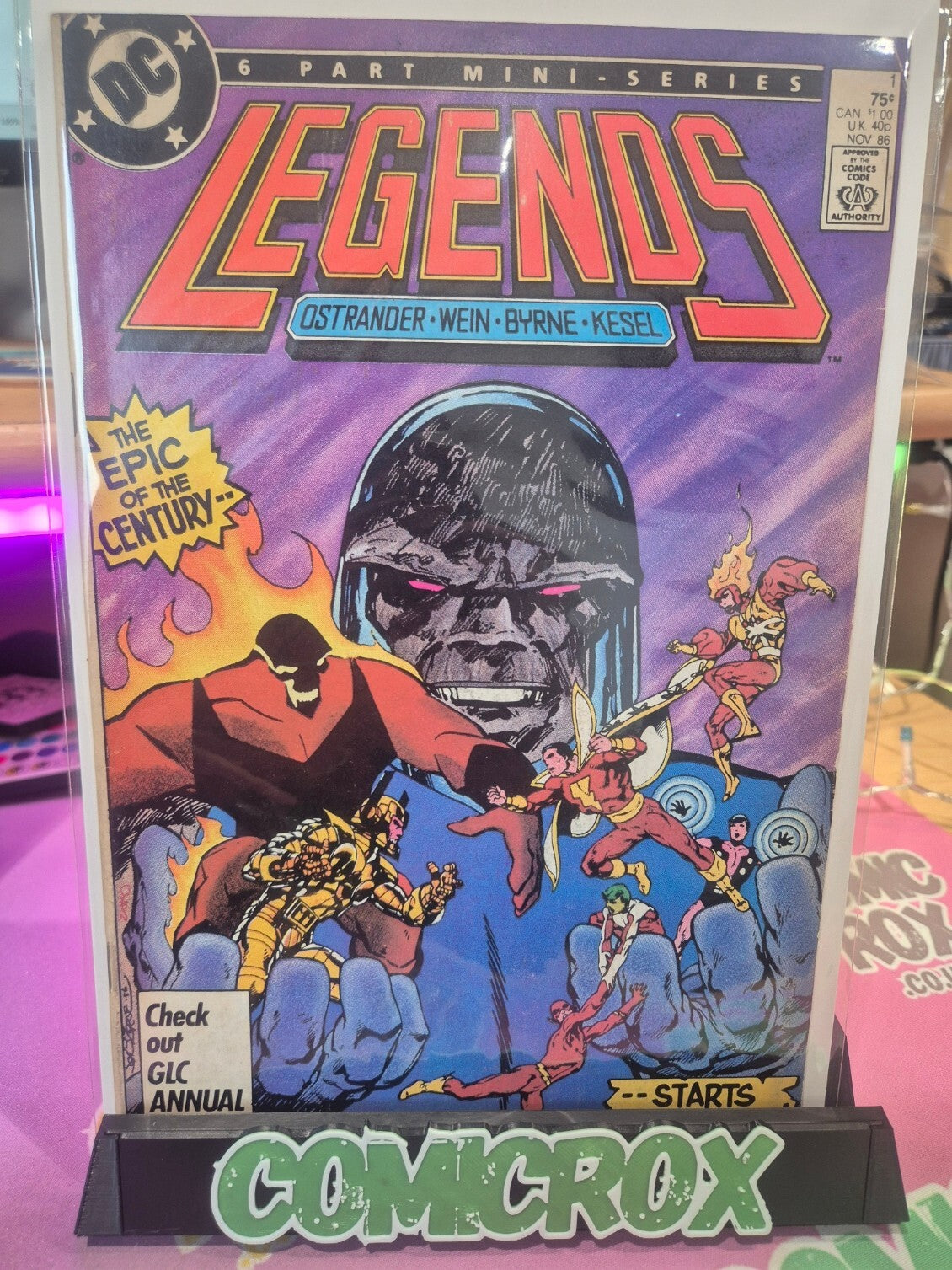 Legends #1, 1986, Key Issue, VF-