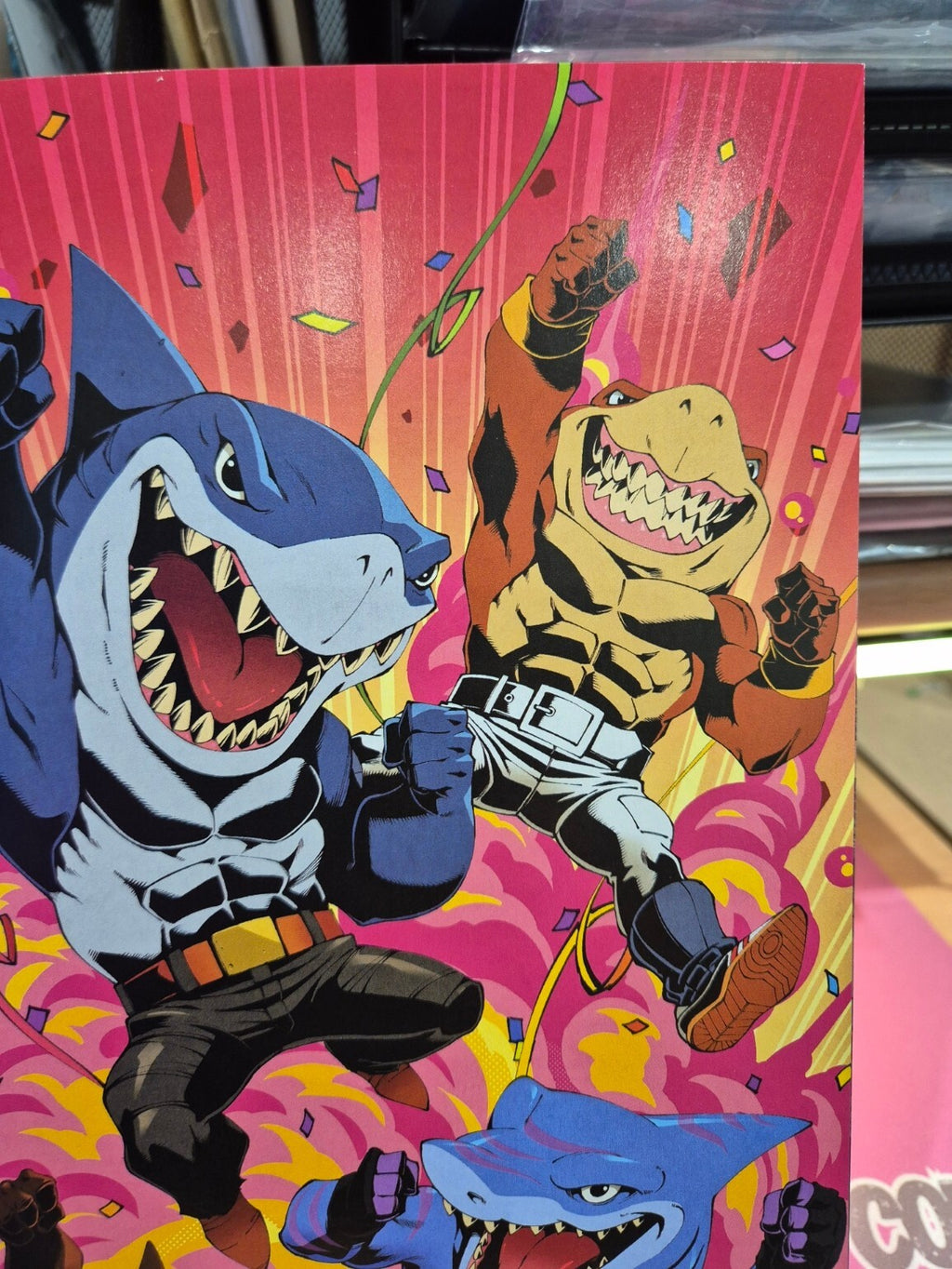 Street Sharks #1, Godtail NYCC Exclusive Variant Ltd. 500, NM/Mint