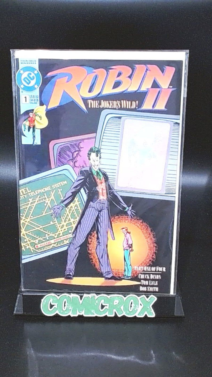 Robin ll, The Jokers Wild #1, 1991, DC, With Holo Card, NM