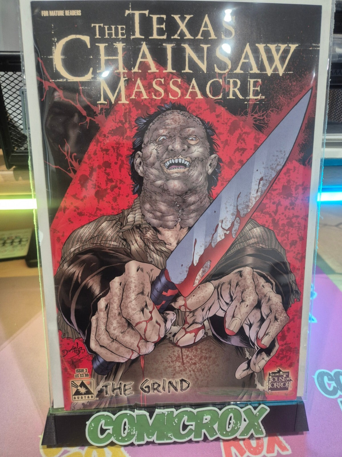 The Texas Chainsaw Massacre: The Grind #3, 2006, Avatar, NM- 9.2