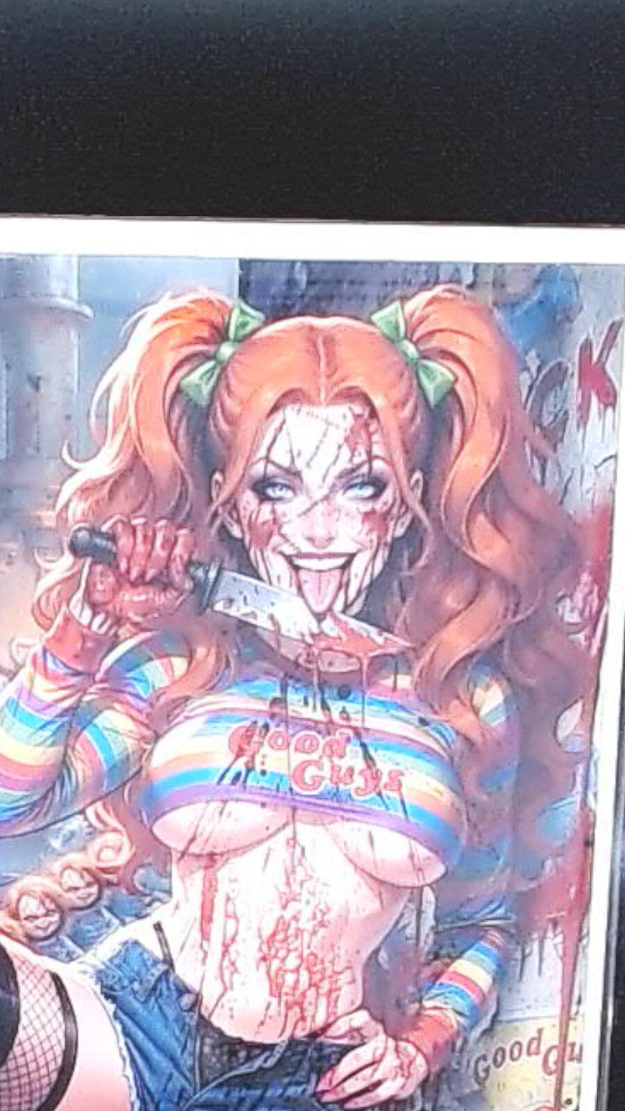 Harley Chucky Bloody Artbook, Surtur, Childs Play, Harley Quinn, NM+