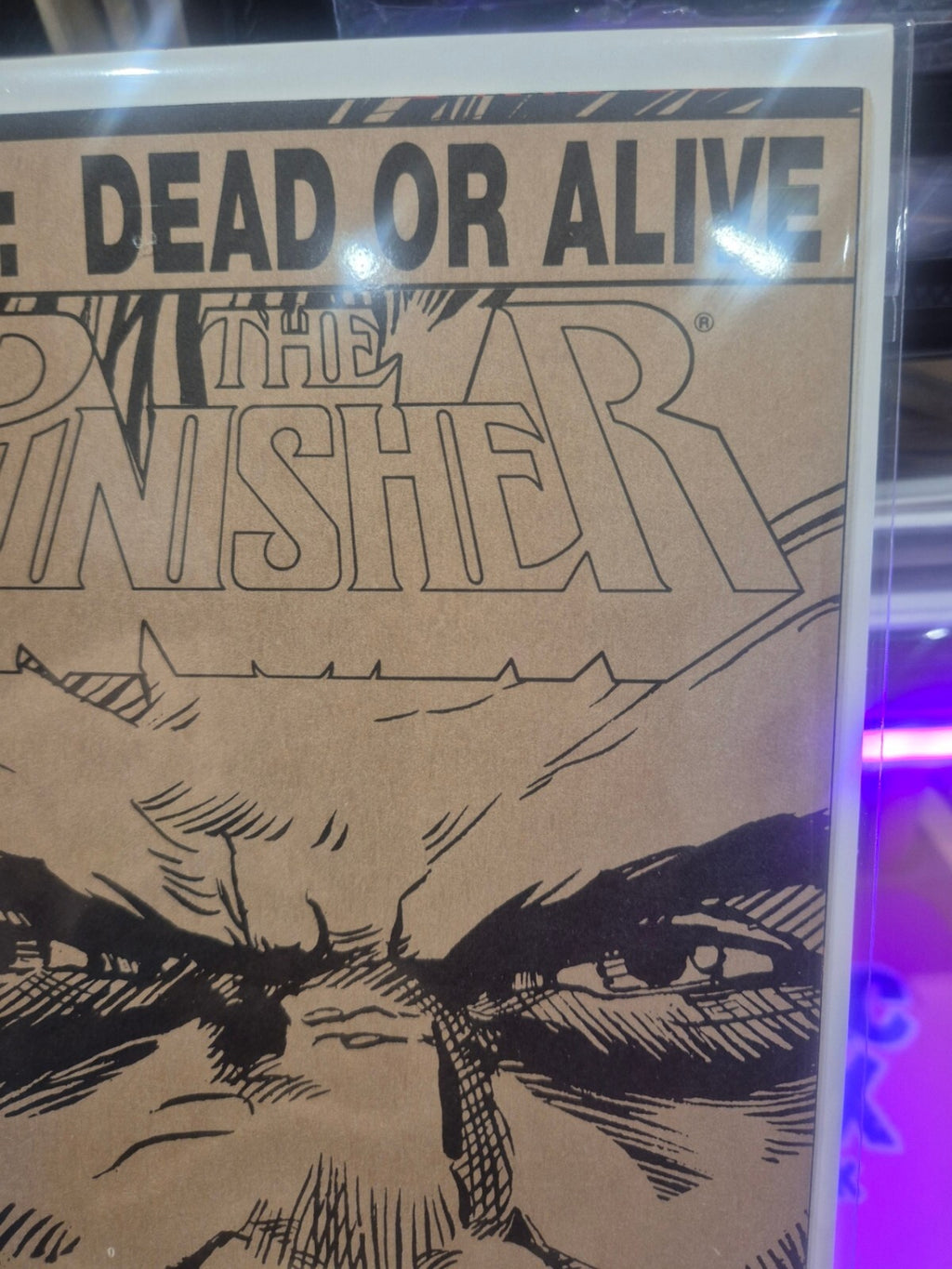 The Punisher #57, 1991, Wanted Dead or Alive, NM 9.4